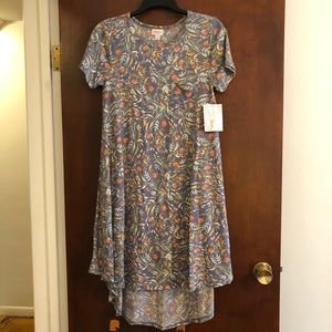 NWT xs lularoe Carly dress cover up